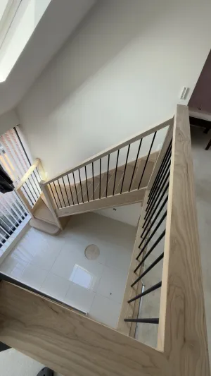 Ash Staircase Replacement in Hempstead, Kent