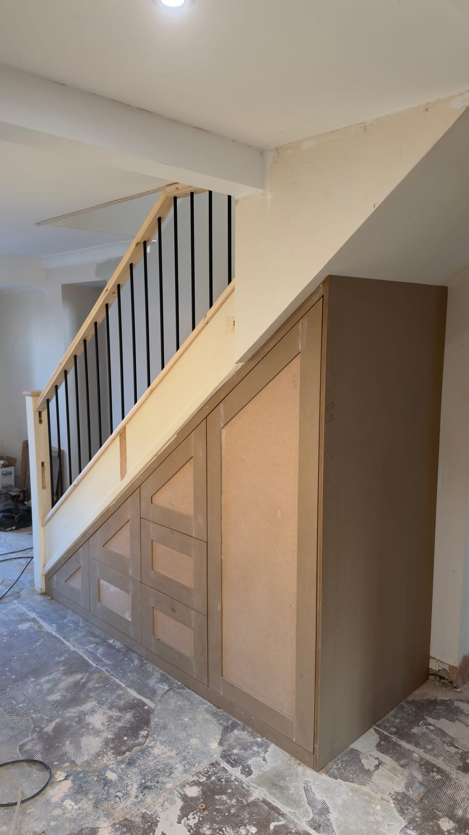 Understairs Storage and New Balustrade, Hartley, Kent